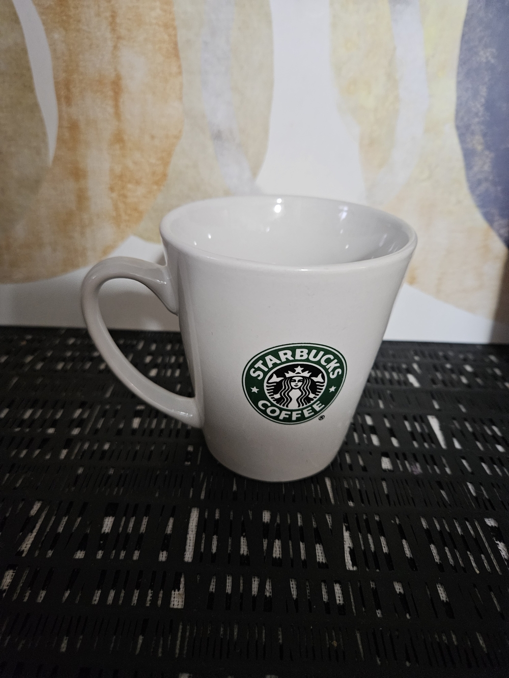 Starbucks White Mug with Green Logo